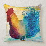 Rooster Throw Pillow pillows