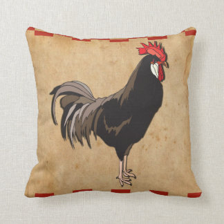 rooster plush pillow