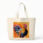 Rooster Tote bags