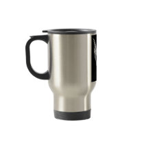 ROOSTER TRAVEL MUG: PENCIL ART by joyart ROOSTER TRAVEL MUG: PENCIL ART