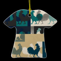 Rooster Vintage Ornaments ornaments
