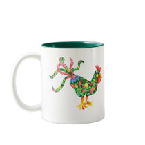 Rooster With Flair Coffee Mug