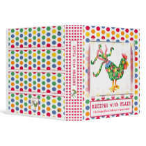 Rooster With Flair Recipes Binder