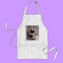   roosters - apron aprons