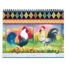Roosters Calendar 2013