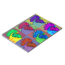 Roosters Gone Wild! Notebooks