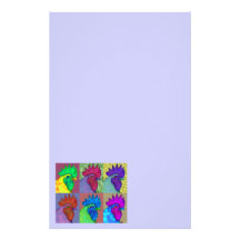 Roosters Gone Wild! Stationery Design