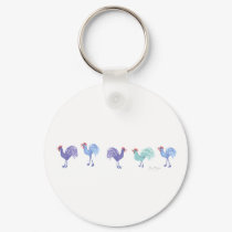 Roosters Keychain