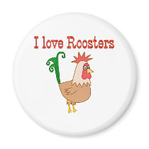 Roosters magnets