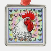 Roosters! Ornament
