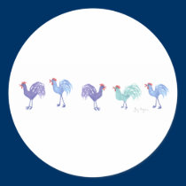 Roosters Sticker stickers