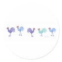 Roosters Sticker