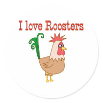 Roosters stickers