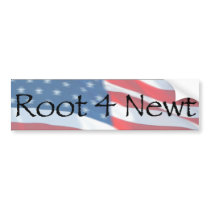 Root 4 Newt Bumper Sticker