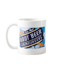Root Beer Diner Retro Style Mug