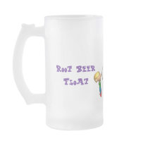 Root Beer Float Kid Ice Cream Frosted Mug by forbes1954 Root Beer Float Kid Ice Cream Frosted Mug