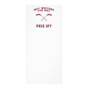 Root For Me Or Puck Off Hockey Custom Rack Cards