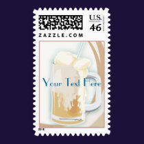 Rootbeer Float Postage stamps