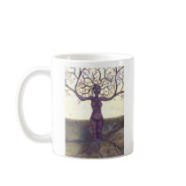 "Rooted" Tree Goddess Art mugs