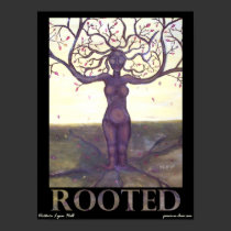 Rooted Tree Goddess posters