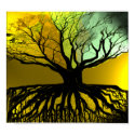 Roots Blue and Green posters by samack Roots Blue and Green posters