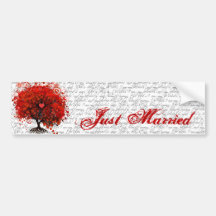 Roots of Love Bumper Sticker