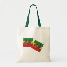 ROOTS RASTA COLLECTION TOTE BAGS