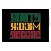Roots Riddim Reggae Cards