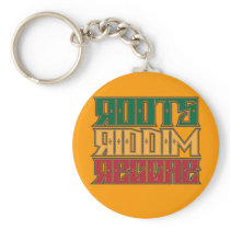 Roots Riddim Reggae Keychain