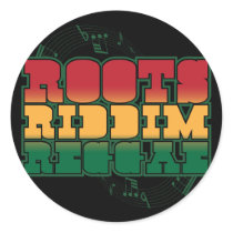 Roots Riddim Reggae Sticker
