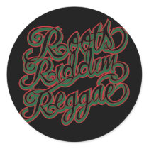 Roots Riddim Reggae stickers