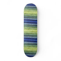 Rope in Blue & Yellow Skateboard