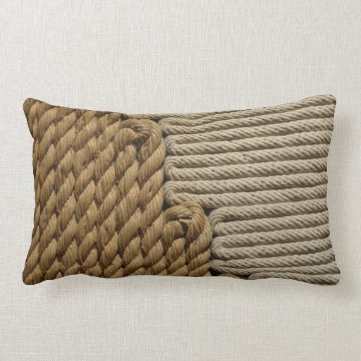 Rope Print Throw Pillow Zazzle