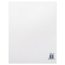 Rope Tension Drum Graphic image design Custom Letterhead