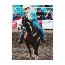 Roper on a Pinto postcards