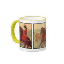 Ropin' Girl mugs by CowgirlCafeOnline Ropin' Girl mugs