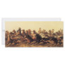 Roping Wild Horses by James Walker Full Color Rack Card