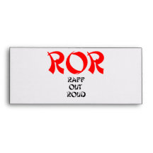 ROR Raff Out Roud Lol Laugh Out Loud Envelope