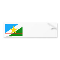 Roraima, Brazil Flag Bumper Stickers