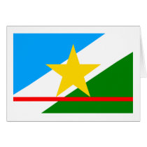 Roraima, Brazil Flag Greeting Card