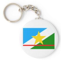 Roraima, Brazil Flag Keychains