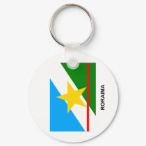 Roraima, Brazil Flag keychains by Vexillophile Roraima, Brazil Flag keychains