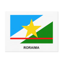 Roraima, Brazil Flag postcards