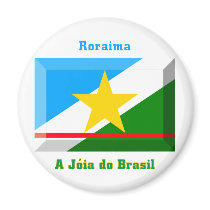 Roraima Flag Gem magnets