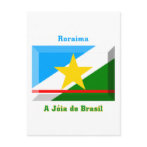 Roraima Flag Gem postcards