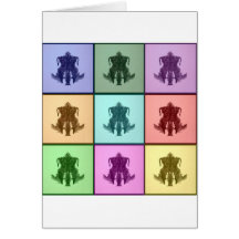 Rors Coll Four Untitled Cards