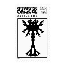 Rorscach Inkblot Neuron Postage