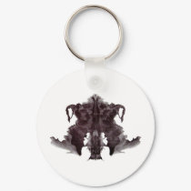 Rorschach Blot 4 keychains