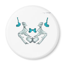 Rorschach Blot magnets by WhenInRoma Rorschach Blot magnets