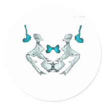 Rorschach Blot stickers by WhenInRoma Rorschach Blot stickers